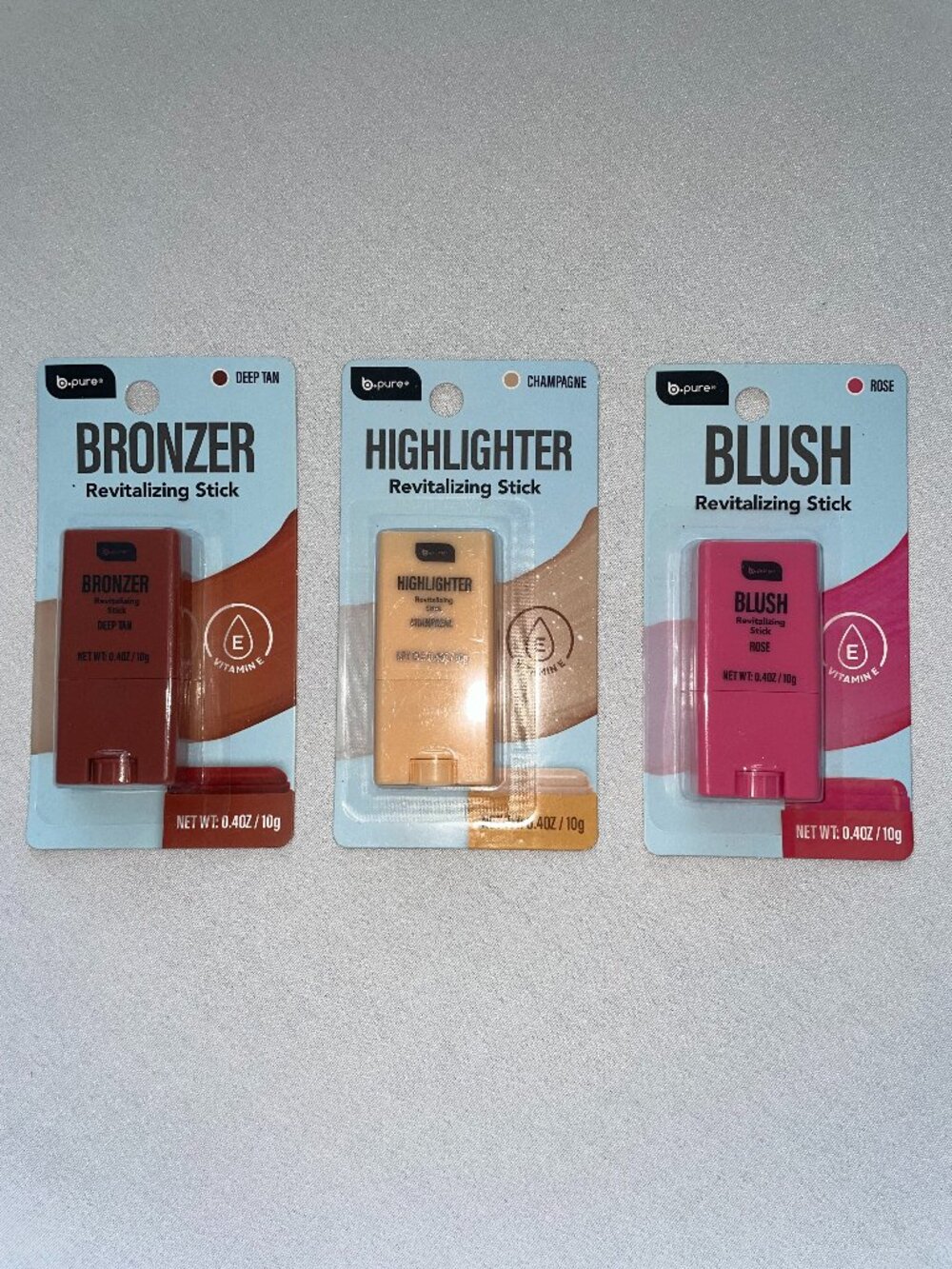 b pure Make Up Revitalizing Stick Trio